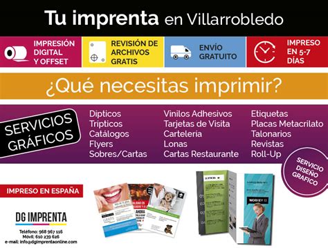 imprenta villarrobledo|Sericaman Villarrobledo